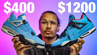 Travis Scott Air Jordan 4 Better Than The UNC 4