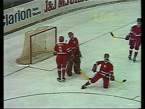 World Championship Чемпионат мира 1979 04 22 FRG Poland 1st goal of FRG ФРГ-Польша 1-й гол немцев