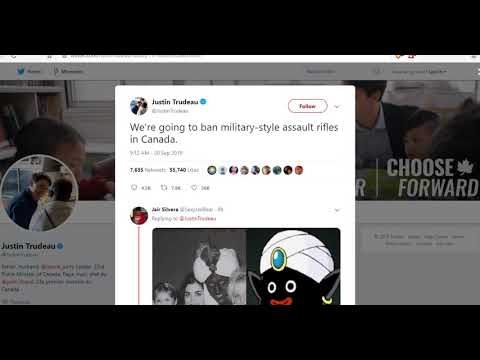 Justin Trudeau wants to ban "assault weapons"
