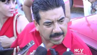 preview picture of video 'HOY COAHUILA.  Gana Ricardo Saldívar Distrito XI Por el PRI 6 Julio 2014'