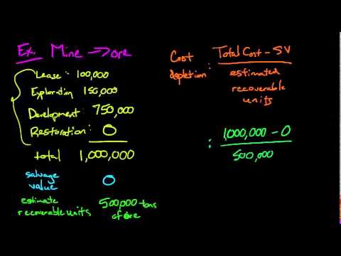 Depletion Financial Accounting