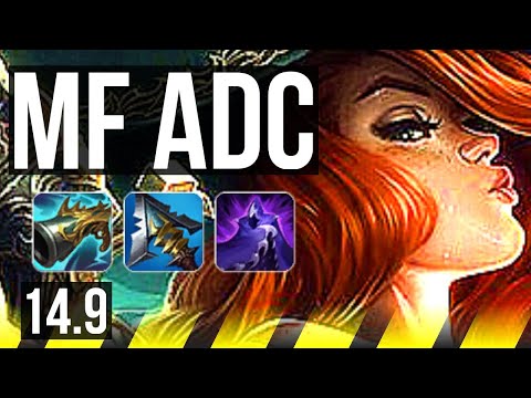 MISS FORTUNE & Pyke vs KOG'MAW & Lulu (ADC) | 8 solo kills, 15/2/11, Godlike | KR Diamond | 14.9