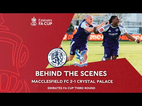 Emirates FA Cup Behind the Scenes: Crystal Palace (H) 🏆
