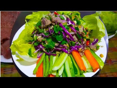 Healthy Beef Salad - Homemade Lunch In My Family - Yummy And Healthy Ever Video