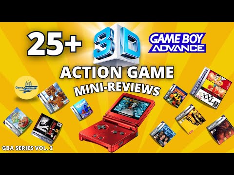 All 25+ Game Boy Advance 3D Action Games REVIEWED