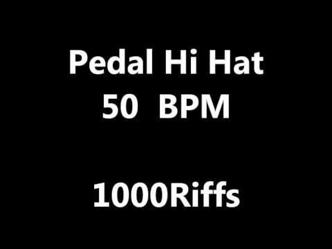 Pedal Hi Hat Metronome : 50 BPM - Beats Per Minute