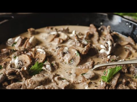 Best Beef Stroganoff Recipe | Classic Russian Dish