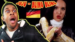 SHE SNAPPED! | Juju - Bling Bling (prod. Krutsch) [Official Video] |german rap reaction