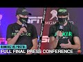 JOSE RAMIREZ VS VIKTOR POSTOL | FULL PRESS CONFERENCE & FACE OFF VIDEO