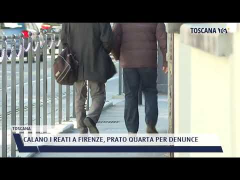 2021-10-25 TOSCANA - CALANO I REATI A FIRENZE, PRATO QUARTA PER DENUNCE