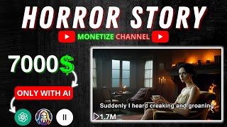Create a Viral Faceless Horror Story Channel with AI Tools | YouTube Automation