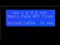 Multi Face GPS Clock ver 2.0 setup