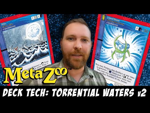 MetaZoo Deck Tech: Torrential Waters v2 (with Wilderness!)
