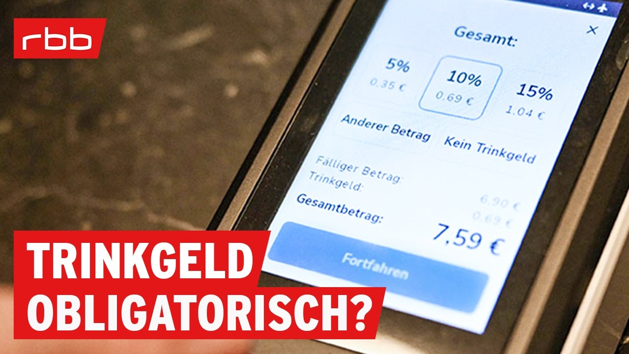 Wenn der Kartenleser Trinkgeld fordert | SUPER.MARKT