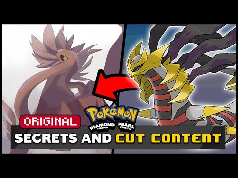 AMAZING Secrets & CUT Content from Pokemon Diamond & Pearl BETA