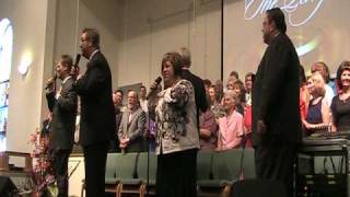 The Perrys and Macland Baptist Church Choir sing I Know It Was the Blood