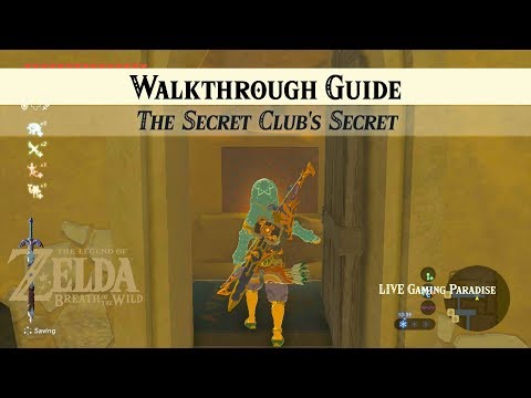 Breath of the Wild | The Secret Club's Secret [Main] Side Mission