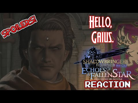 *SPOILERS* Krimson KB Reacts: Hello, Gaius. - FFXIV Shadowbringers 5.2 Cutscenes