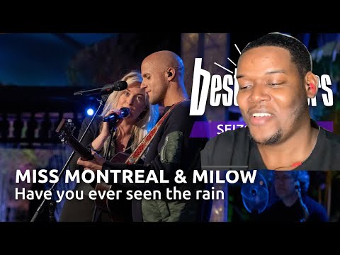 Miss Montreal & Milow - Have you ever seen the rain | Beste Zangers 2020 - REACTION!!!
