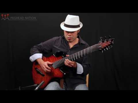 Nate Lopez 8-string guitar original 