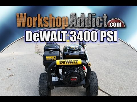 DEWALT DXPW3400PR 3400 PSI Pressure Washer Review