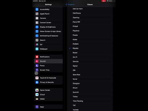 Apple iPad Air (3rd generation) - All classic ringtones!