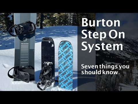 Burton Step On System: Seven Things You Should Know