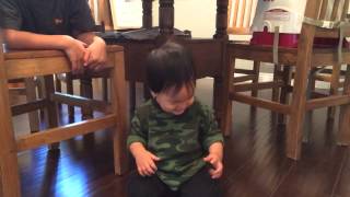 Wes imitates a sneeze