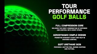 GlowV1 #1 Night Time Golf Ball In Action