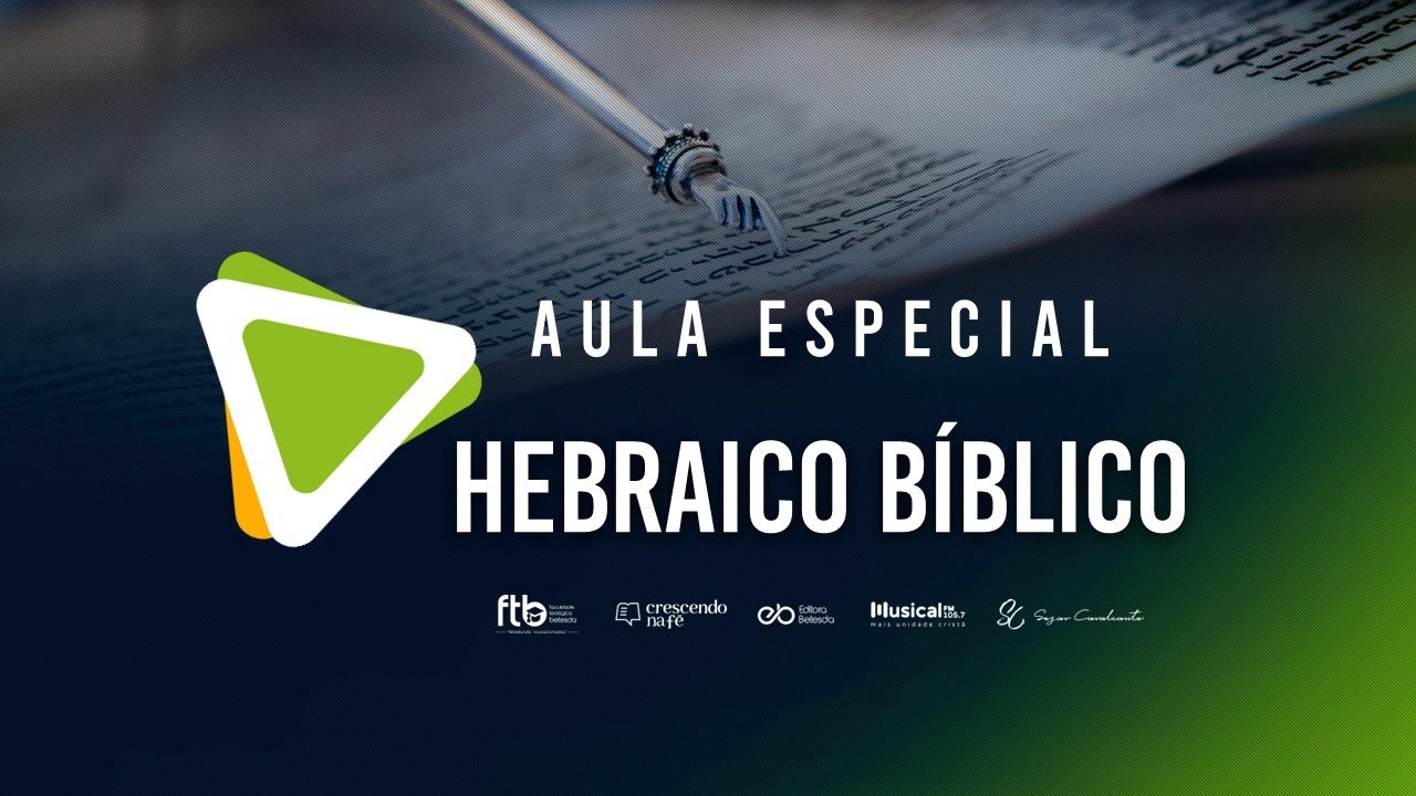 Black das Blacks: Aula 01 Hebraico Bíblico