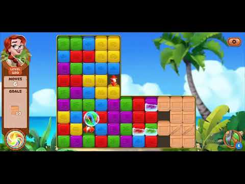 Lost Island Blast Adventure Level 180