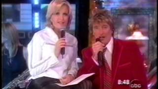 Rod Stewart And Diane Sawyer - Baby It&#39;s Cold Outside (Live)