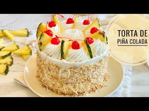 TORTA DE PIÑA COLADA SÚPER HÚMEDA