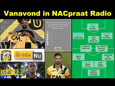 NACpraat 27 7 2017 Intro van #NACpraat Radio