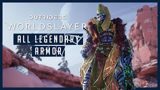 Outriders: Worldslayer - All Legendary Armor
