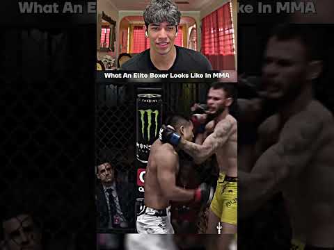 What An Elite Boxer Looks Like In MMA