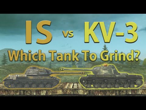 WOT Blitz Face Off || KV-3 vs IS