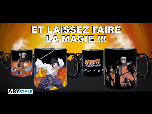 Vídeo relacionado con ABYSTYLE NARUTO SHIPPUDEN Taza Heat Change 460 ml Duel