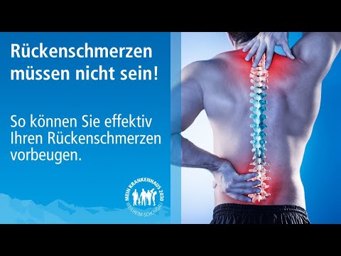 Rückenschmerzen: Ursachen, Symptome & Behandlung
