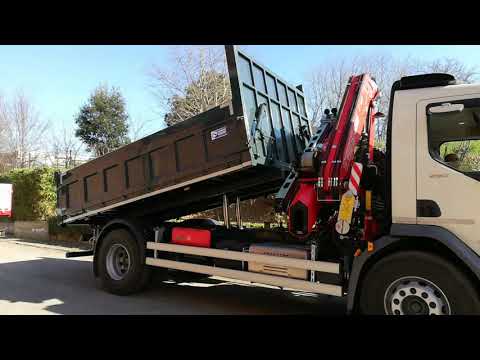 Volquete con laterales abatibles hidráulicos