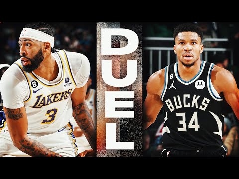 Anthony Davis (44 PTS & 10 REB) vs Giannis Antetokounmpo (40 PTS) BIG MAN BATTLE! | December 2, 2022