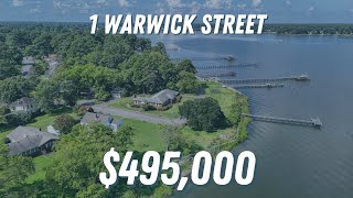 Waterfront home in Portsmouth, Virginia