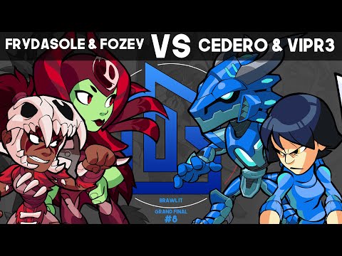 FryDasOle & Fozey vs Cedero & VipR3 - Grand Final - $100 Brawl IT #8 - 2v2 EU