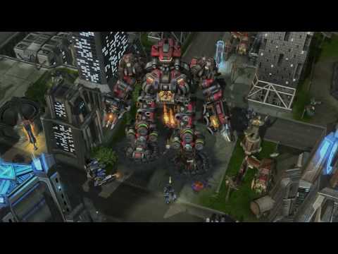 Starcraft II - Terra Tron [Attacking]