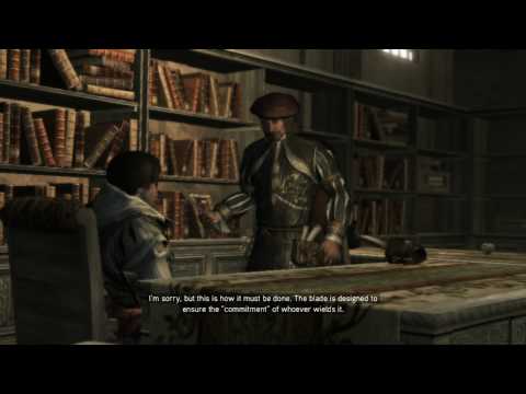 Assassins Creed 2 - Leonardo reconstructs the Hidden Blade