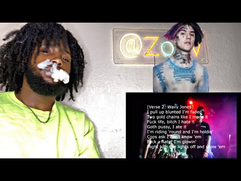 WAVY JONE$ x LiL PEEP - WATER DAMAGE | REACTION
