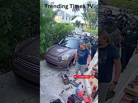 Hilarious Parrot Prank Man Working on Car, House Screams, Cops Called! #parrot  #shorts #subscribe