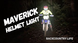 Oxbow Maverick Dirt Bike Helmet Light Box Opening