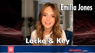 Emilia Jones talks about playing Kinsey in Locke & Key on Netflix and more! video