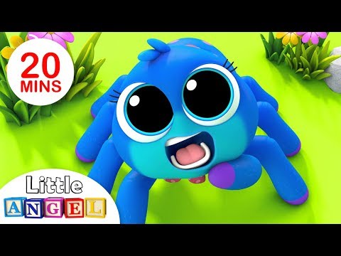 Itsy Bitsy Spider, Finger Family Peekaboo, Baby Panda Healthy Habits, Nursery Rhymes by Little Angel